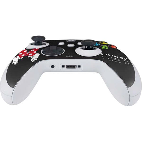 Disney Minnie Mouse Dots The Way Xbox Series S Controller Skin